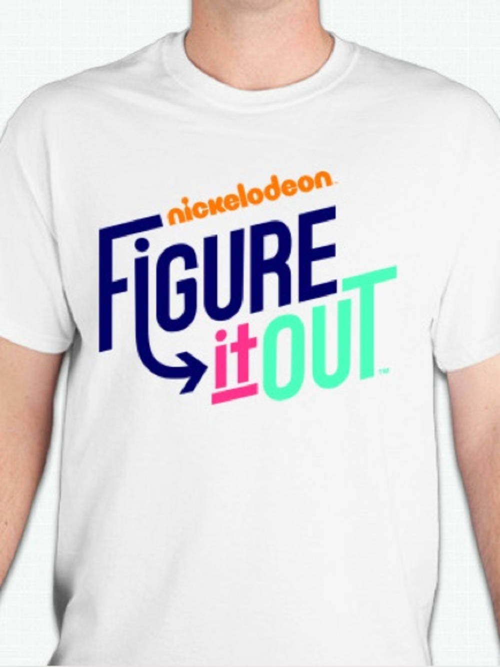 Nickelodeon Figure it Out    tshirt shirt Unisex 100 percent cotton brand